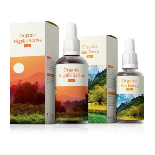 Organic Nigella Sativa + Organic Sea Berry oil